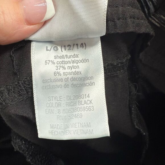 Danskin Women’s Large Black Cropped Jogger Pants - Picture 6 of 6